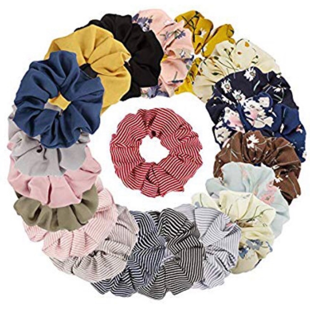 20 pack of scrunchies!